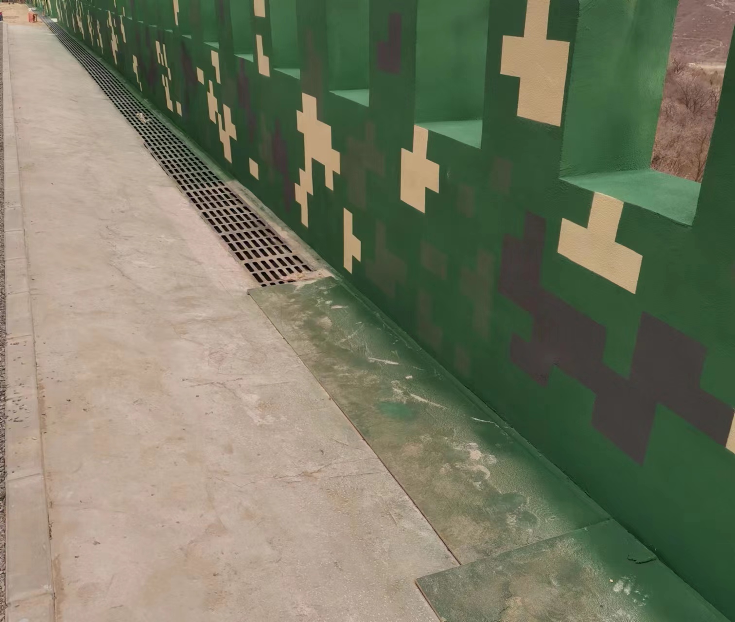 巫溪围墙迷彩喷涂,数迷彩漆